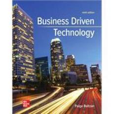 Connect Online Access For Business Driven Technology 9th