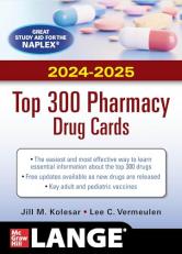 McGraw Hill's 2024/2025 Top 300 Pharmacy Drug Cards 7th