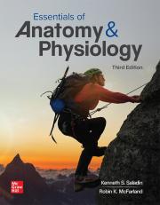Essentials of Anatomy & Physiology 3rd