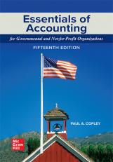 Essentials of Accounting for Governmental and Not-for-Profit Organizations 15th