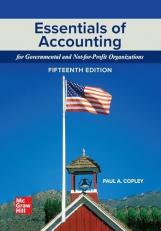 Connect Online Access for Essentials of Accounting for Governmental and Not-for-Profit Organizations 15th