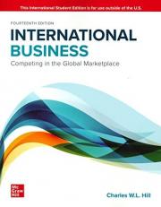 ISE International Business: Competing in the Global Marketplace 14th