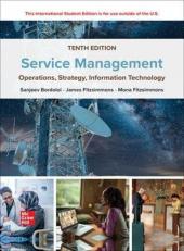 ISE Service Management: Operations, Strategy, Information Technology 10th