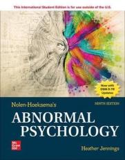 ISE Abnormal Psychology 9th