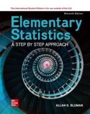 Elementary Statistics: A Step By Step Approach ISE 11th