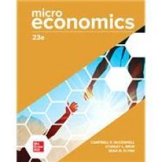 Connect Online Access for Microeconomics 23rd