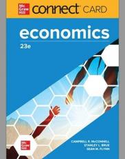 Connect Access Code Card for Economics, 23rd edition