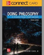 Connect Online Access for Doing Philosophy: An Introduction Through Thought Experiments 7th