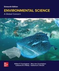 Environmental Science: Global Concern (Looseleaf) - With Code 16th