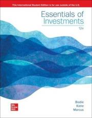 ISE Essentials of Investments (ISE HED IRWIN FINANCE) 12th