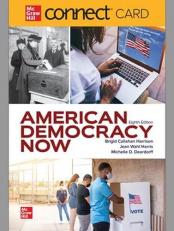 Connect Access Code Card for American Democracy Now, 8th edition