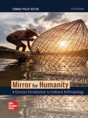 Mirror for Humanity: A Concise Introduction to Cultural Anthropology 13th