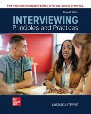 Interviewing: Principles and Practices 16th Edition (International Edition), Textbook only