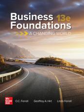 Business Foundations: A Changing World 13th