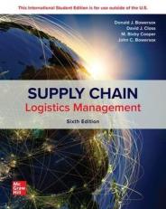 ISE Supply Chain Logistics Management 6th