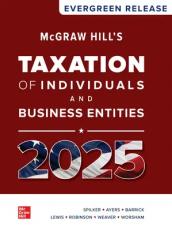 McGraw Hill's Taxation of Individuals 2025 (Looseleaf) 