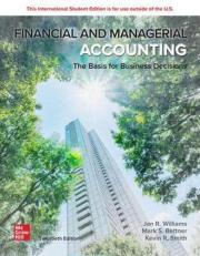 ISE Financial & Managerial Accounting 20th