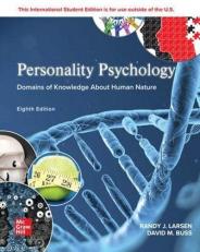 ISE Personality Psychology: Domains of Knowledge About Human Nature 8th