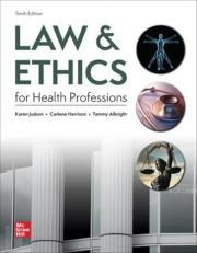 Law and Ethics for the Health Professions - Connect Access Card 10th