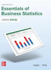 Essentials of Business Statistics 3rd