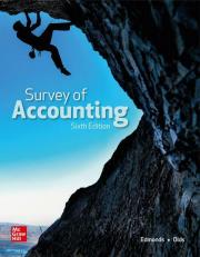 Survey of Accounting 7th