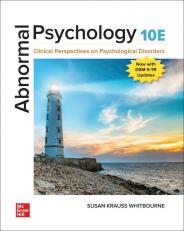 Abnormal Psychology: Clinical Perspectives on Psychological Disorders 10th