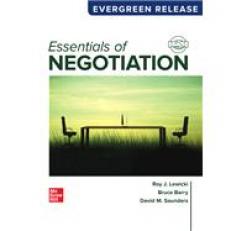 Essentials of Negotiation 