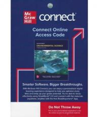 Connect Access Code Card for Environmental Science: A Global Concern, 16th edition