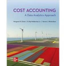 Cost Accounting : A Data Analytics Approach 