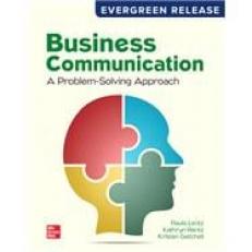 Business Communication : A Problem-Solving Approach 