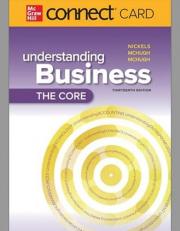 Connect Access Code Card for Understanding Business: The Core, 3rd edition