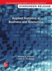 Applied Statistics in Business and Economics: 2024 Release ISE 