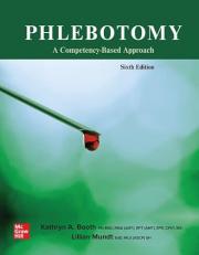 Connect Access Card for Phlebotomy: A Competency Based Approach, 6th Edition