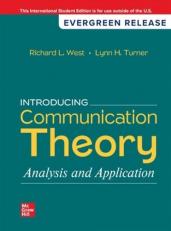 Introducing Communication Theory? : Analys:Is and Application 