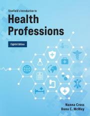 Stanfield's Introduction to Health Professions 8th