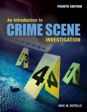 Introduction to Crime Scene Investigation 4th