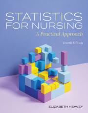 Statistics for Nursing: A Practical Approach 4th