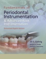 Fundamentals Of Periodontal Instrumentation And Advanced Root Instrumen 8th