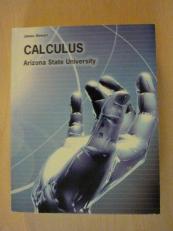 ACP CALCULUS ARIZONA STATE UNI 2nd