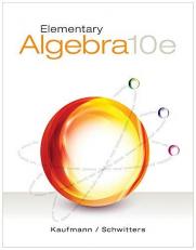 Elementary Algebra 10th