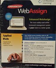 Applied Math-Enhanced Webassign Access Access Card 13th