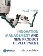 Innovation Management and New Product Development 6th