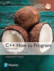 C++ How to Program (Early Objects Version), Global Edition with Access Card 10th