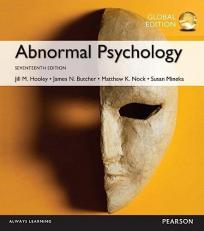 Abnormal Psychology, Global Edition 17th