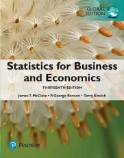 Statistics for Business and Economics, Global Edition 5th