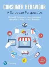 Consumer Behaviour : A European Perspective 7th