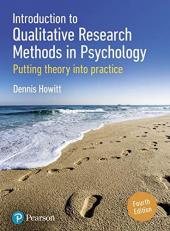 Introduction to Qualitative Research Methods in Psychology: Putting Theory Into Practice 4th