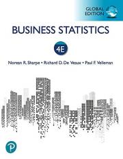 Business Statistics, Global Edition 4th