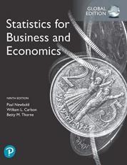 Statistics for Business and Economics, Global Edition 9th