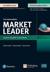 9781292361161 Market Leader 3e Extra Pre Intermediate Course Book, eBook, QR, MEL & DVD Pack